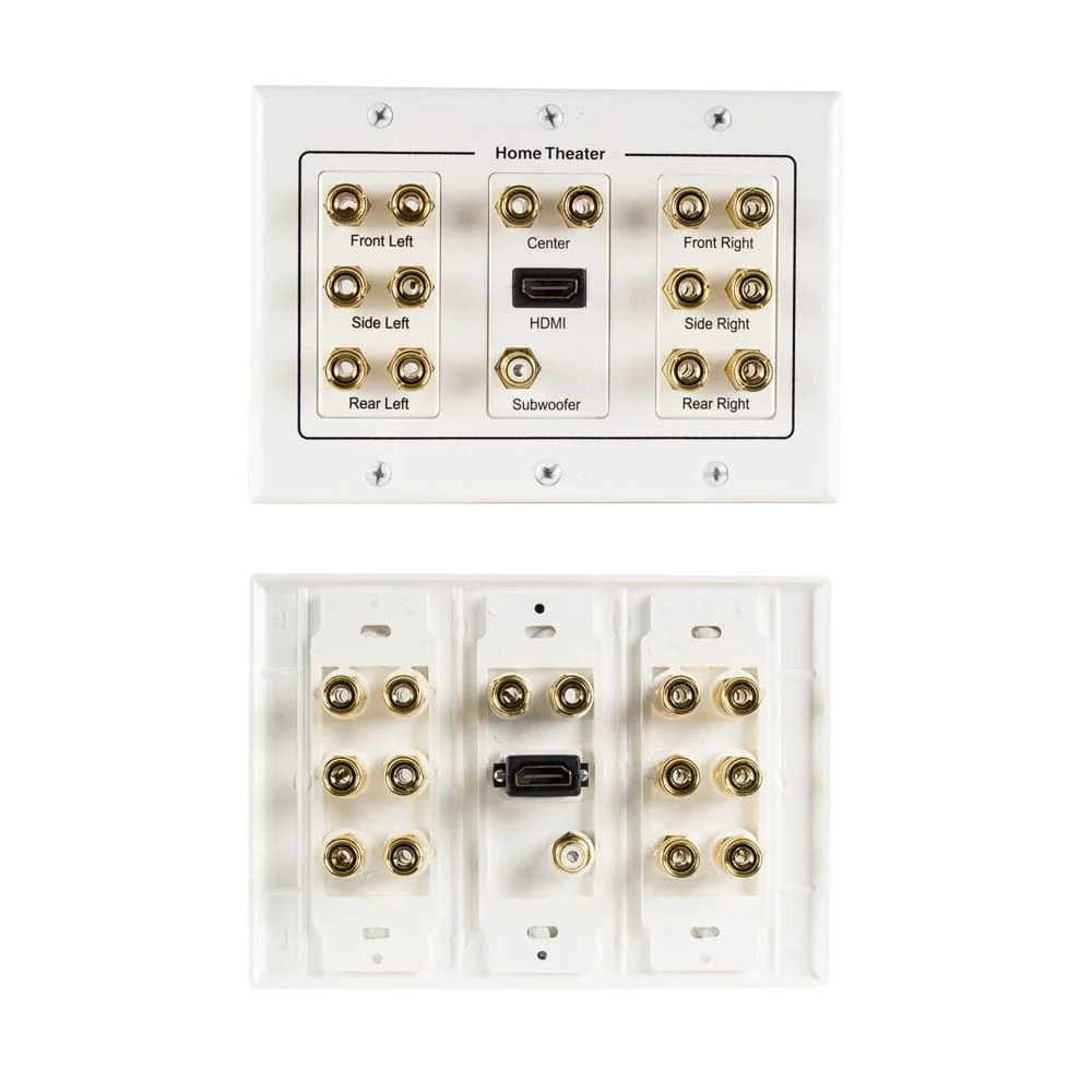 CS-HDM71BPWP, 7.1-Home Theater w/HDMI Plate stk.