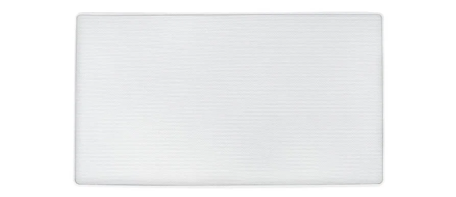ES-ESS-GRLREC-LCR-6, Rect. In-Wall LCR Repla Grille 6" White