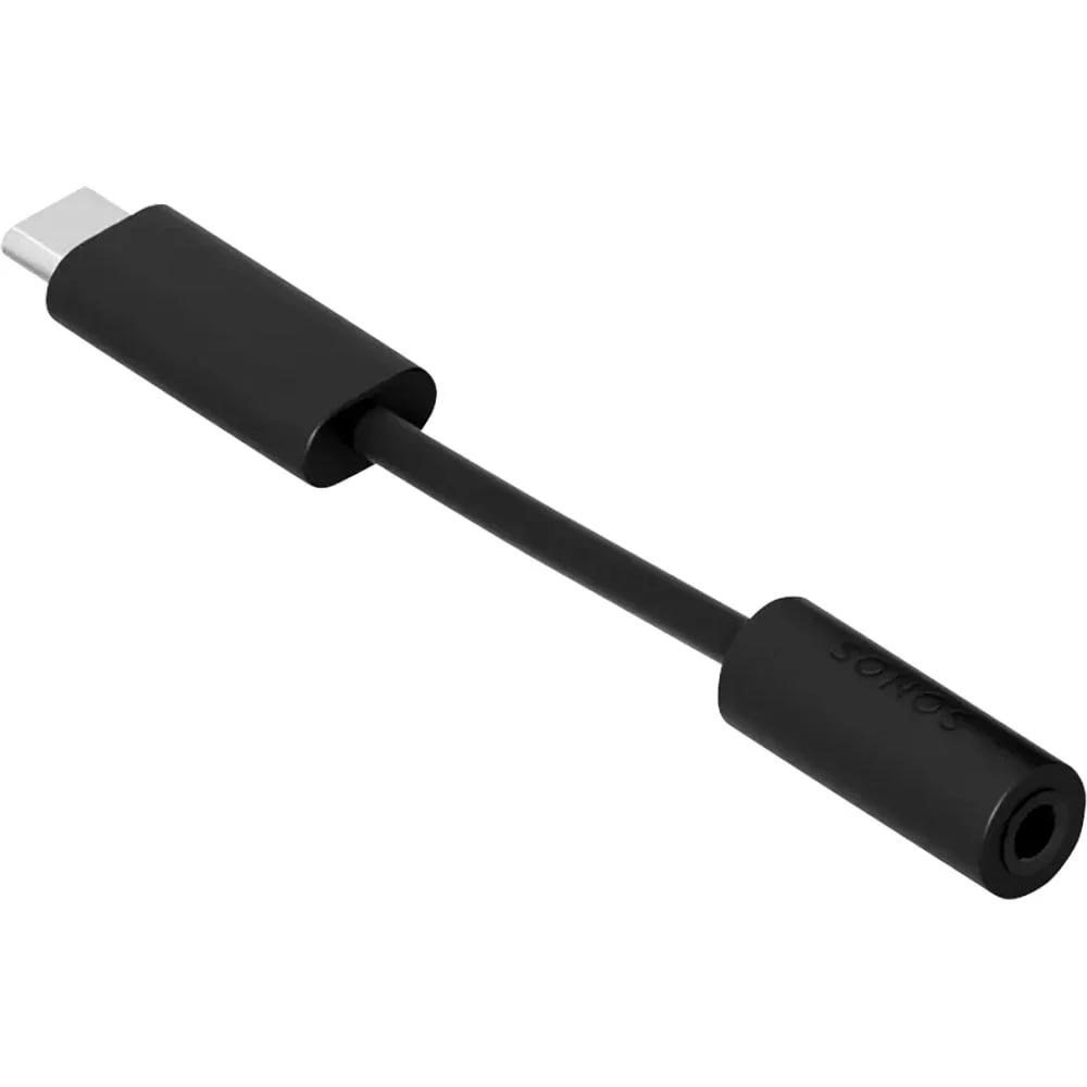 Sonos line-in-adapter i sort, stk
