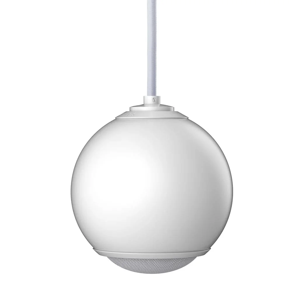 Gallo A’Diva Single Droplet (Matt White + white cable)