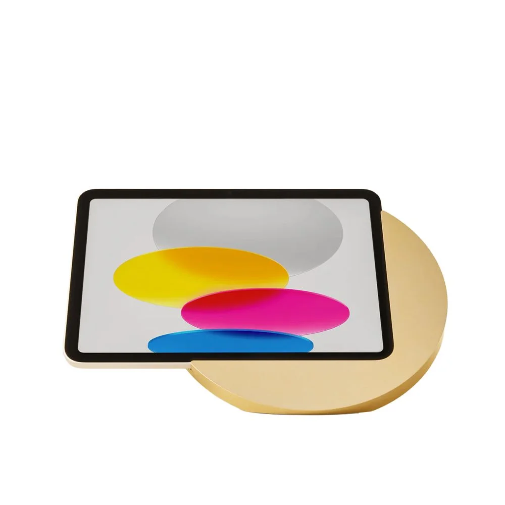 DSP-5-20-1009-13, Sun Stand for iPad 10.9" 10th. Gold USB-C