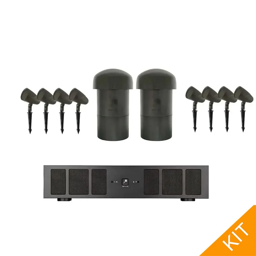 LS6T SAT/LS12T SUB - 8.2 SYSTEM W/ SONAMP DSP 2-750 MKIII