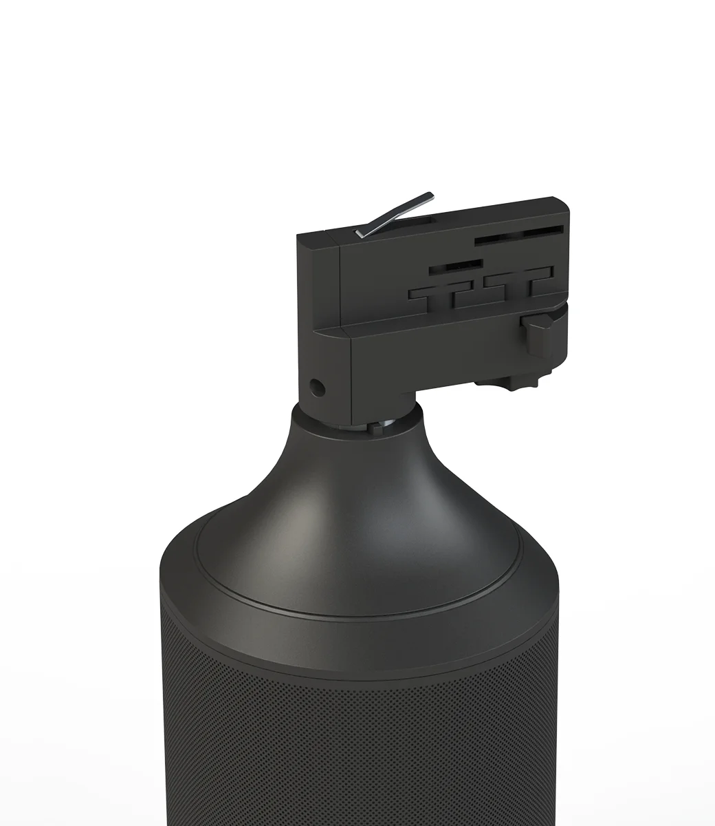 Pontis gen2, 3-phase rail audio adapter i sort, stk