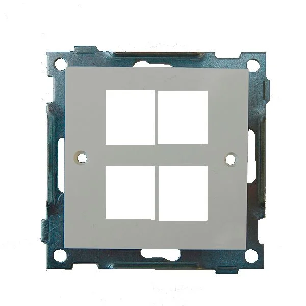 EU-keyplate pr. stk., ELKO plate til 4 x keystone