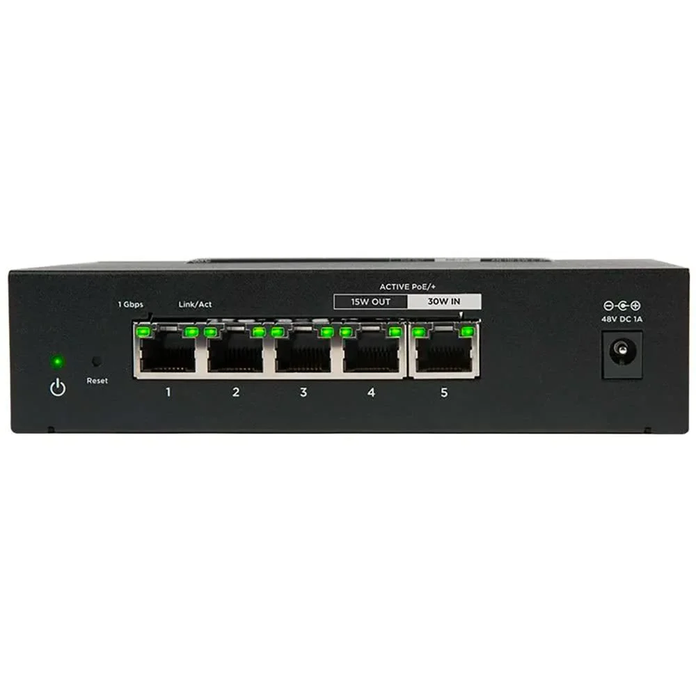 AN-110-SW-C-5P, PoE Powered 5-port Unmanaged/Gigabit Switch