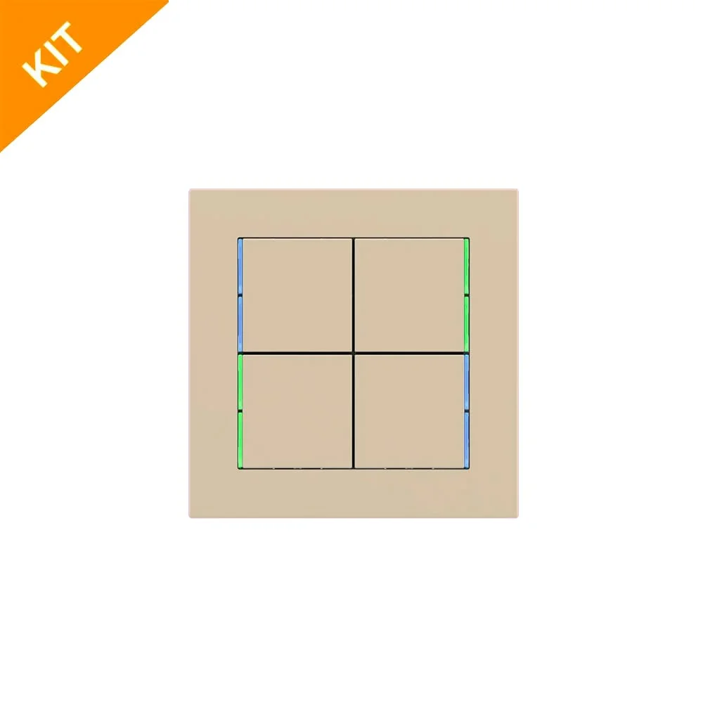 Ekinex E12, 71series, Beige Luxor, 4 x knapp., DEEP