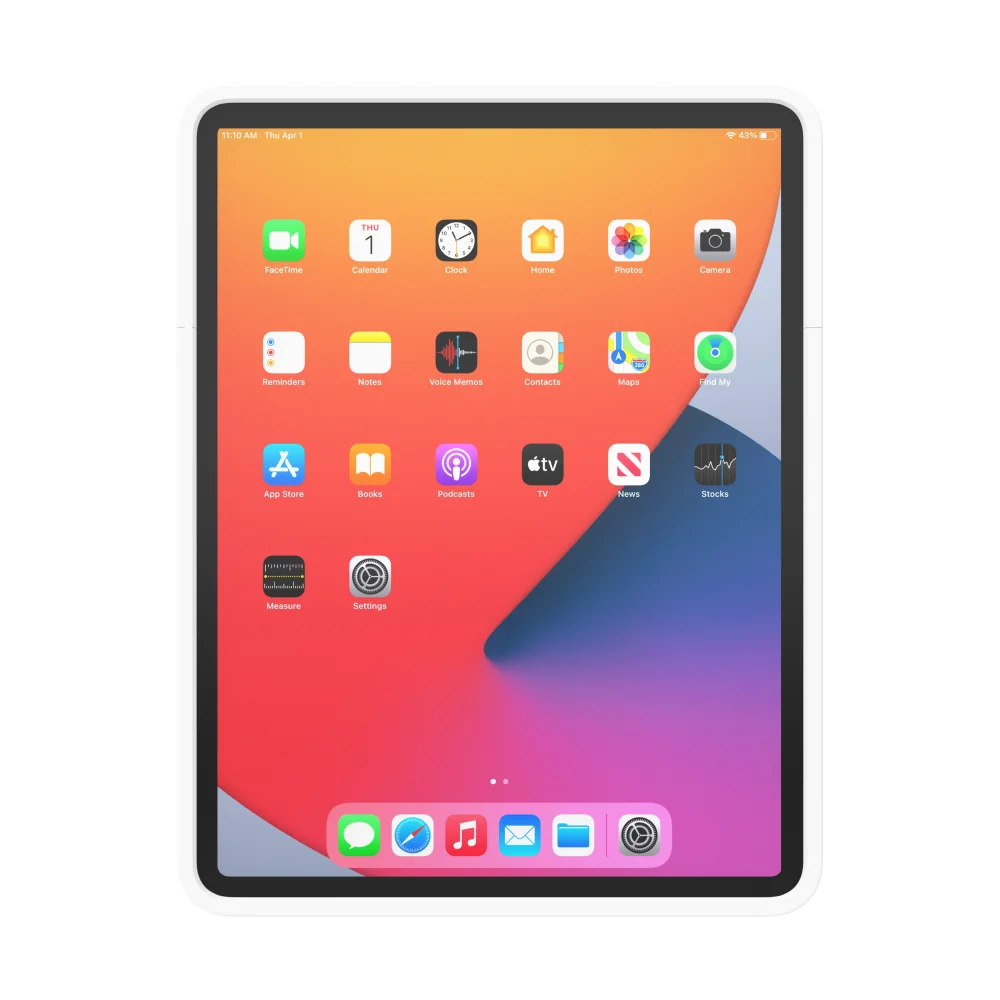 CONNECT PRO etui - 72327 - til iPad Pro 12.9 (6th gen) hvit