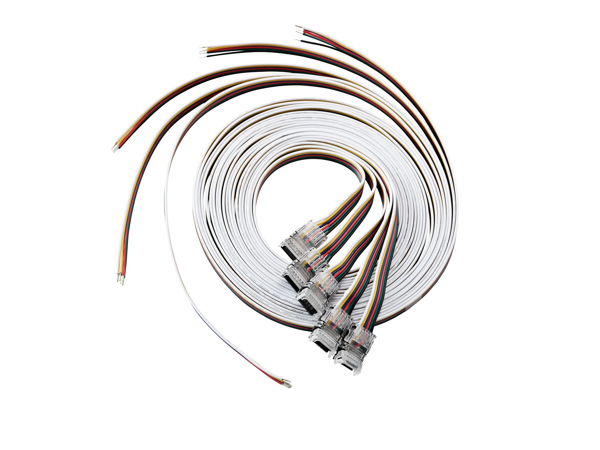 C4-LCH5-6WL, Connector Heavy-Duty Six-Wire With Lead (5-Pack