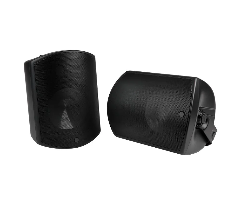 ES-500-AW-8-BLK, All-Weather Surface Mount Speakers 8" Black
