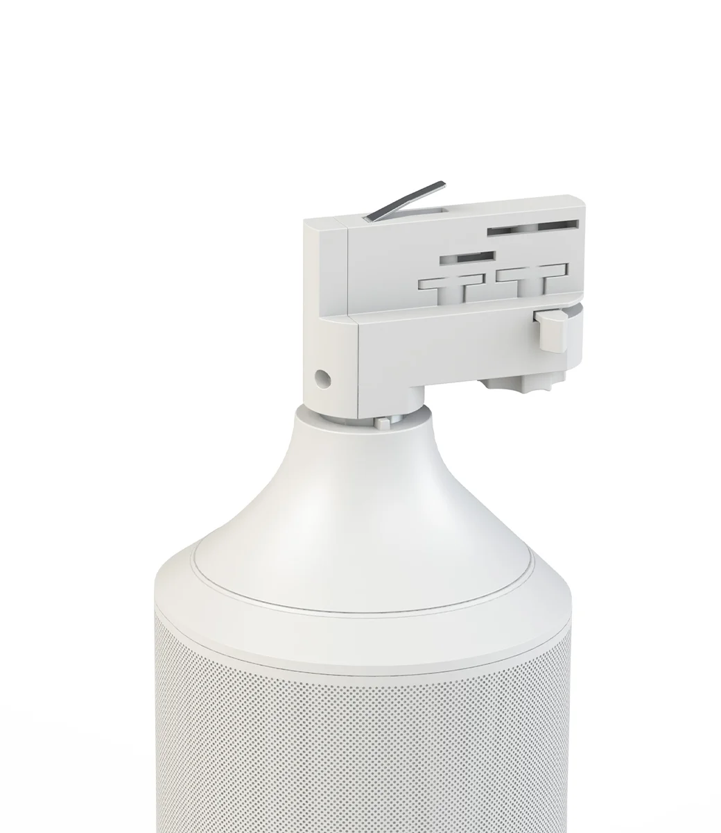 Pontis gen2, 3-phase rail audio adapter i hvit, stk