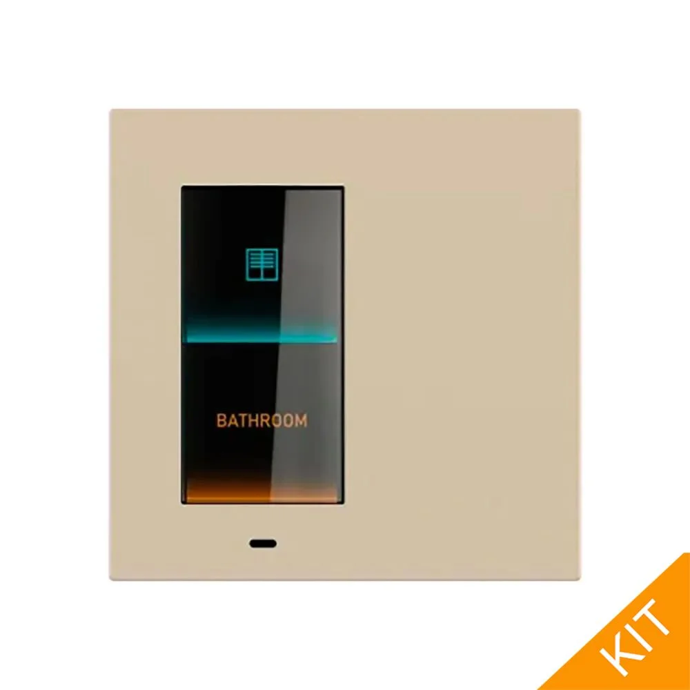 EK-EV2-TP, push display/ termostat i Fenix NTM | Beige Luxor