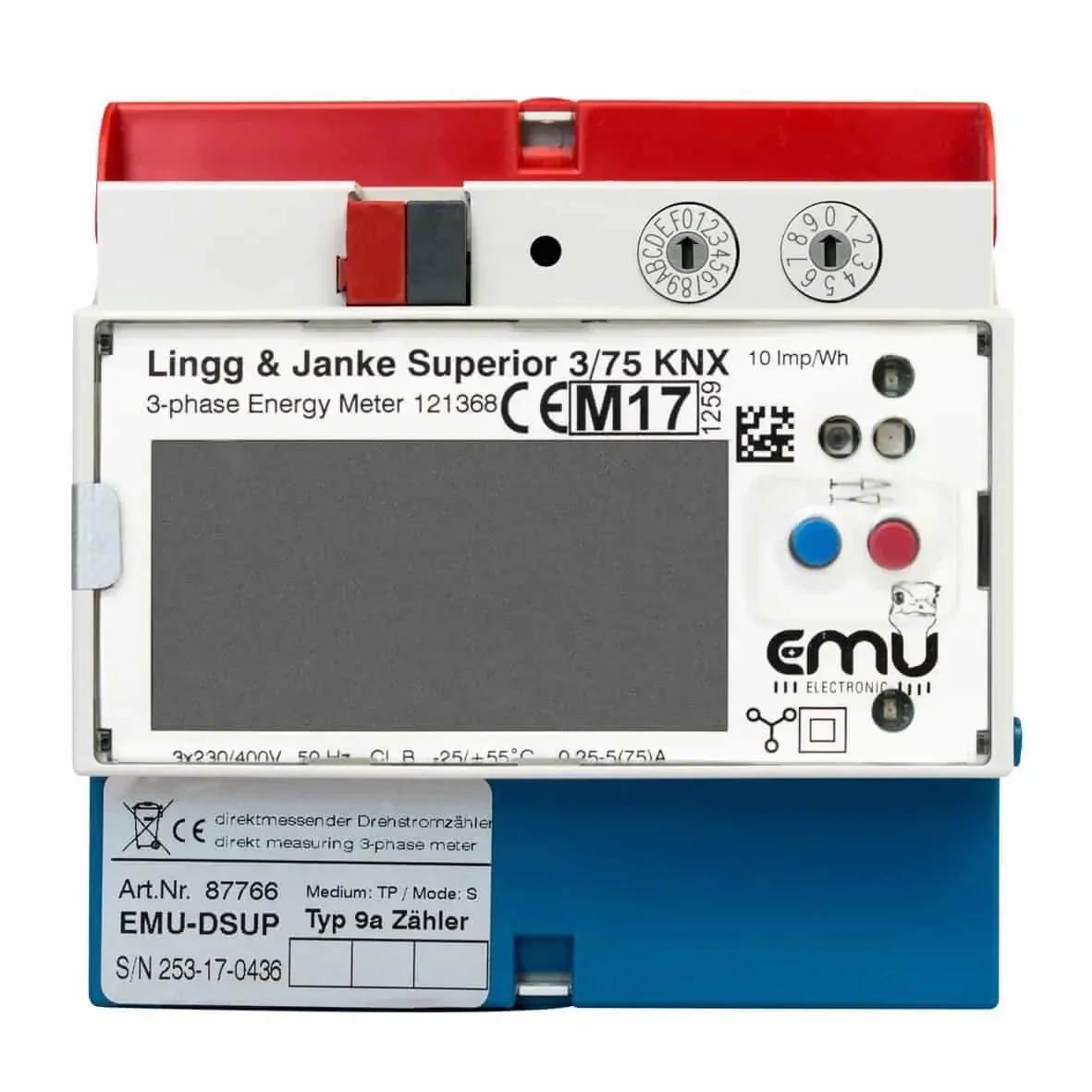 EZ-EMU-DSUP-D-REG-FW, EMU superior KNX DIN RAIL electricity