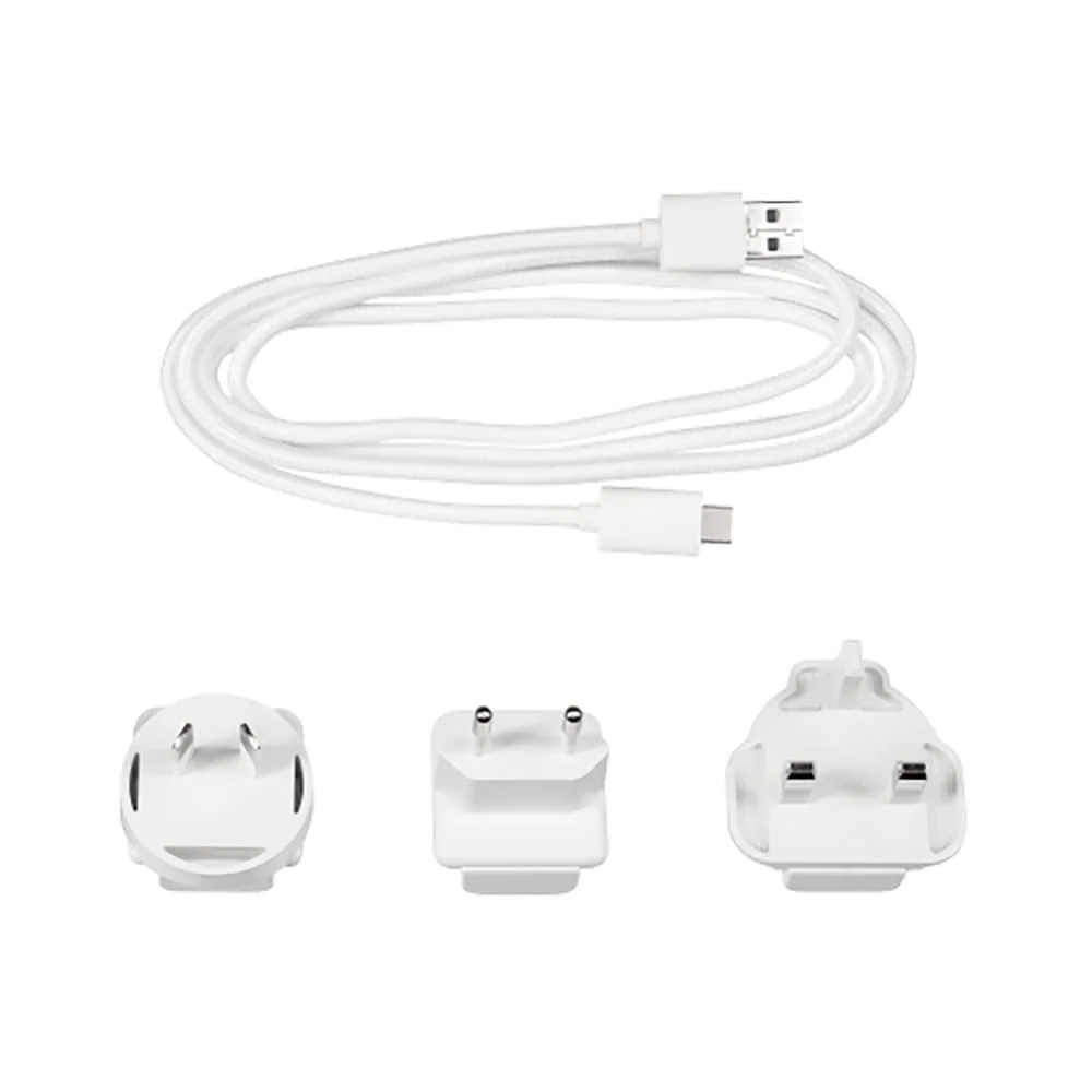 LUXE USB power supply 5V 2.4A, hvit