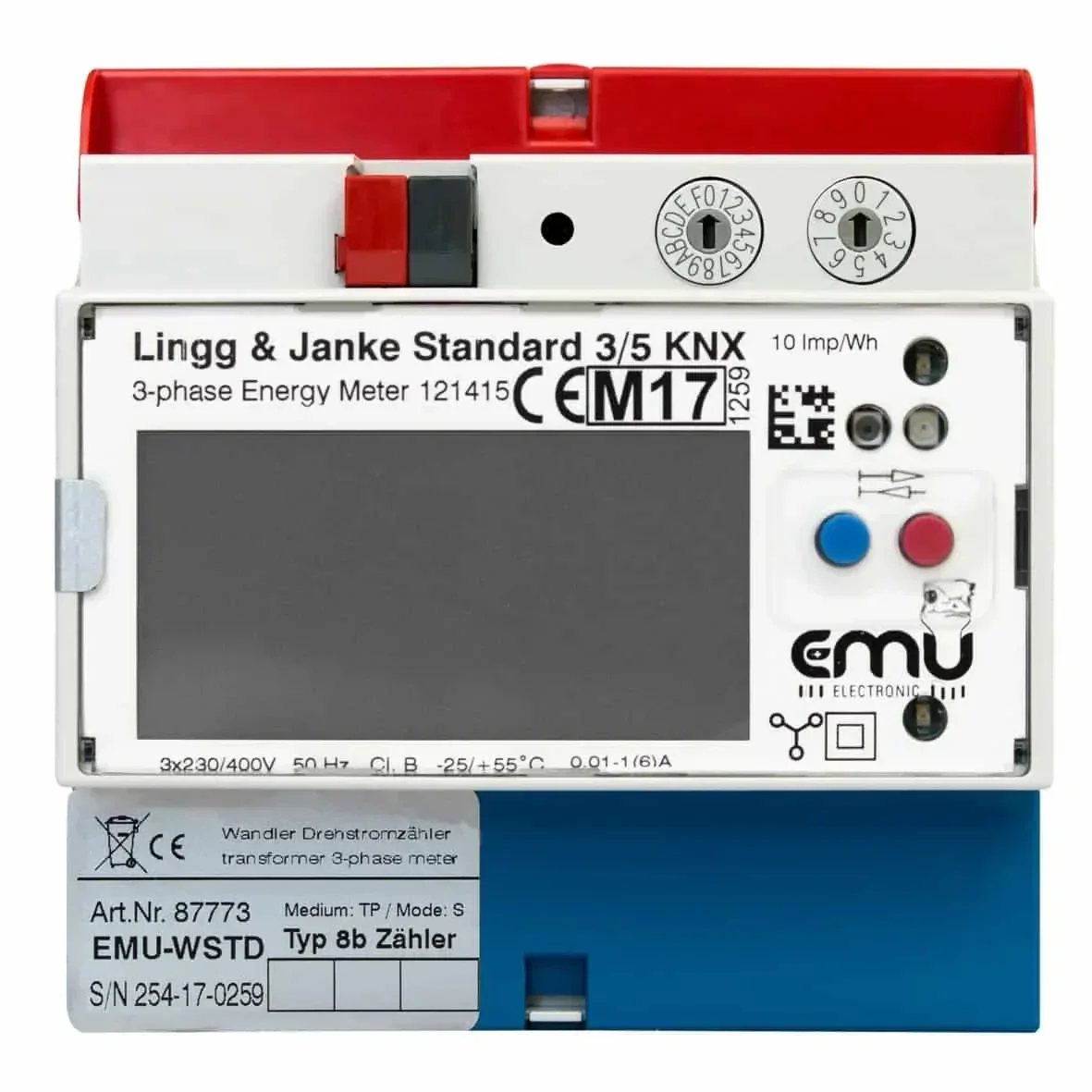 EZ-EMU-WSTD-D-REG-FW, EMU standard KNX DIN RAIL electricity