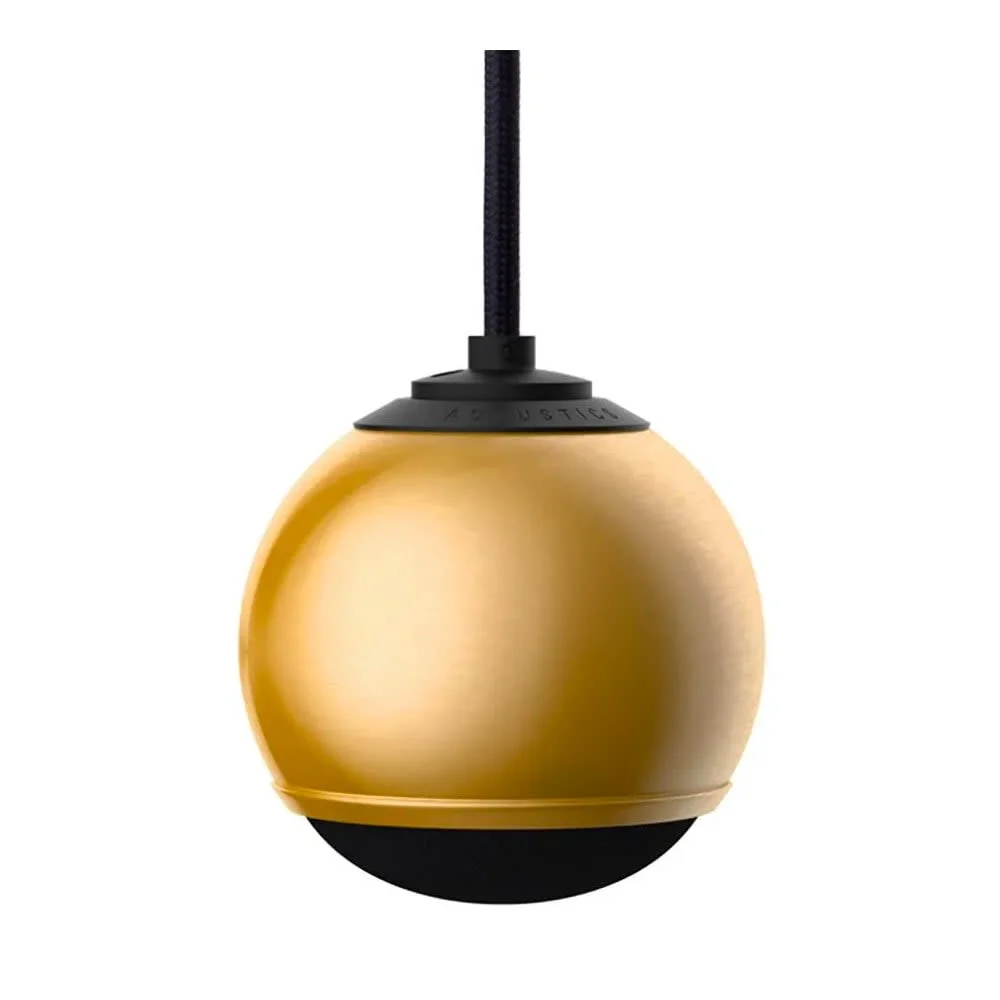 Gallo Micro Single Droplet (Luxe Gold/Brass + black cable)
