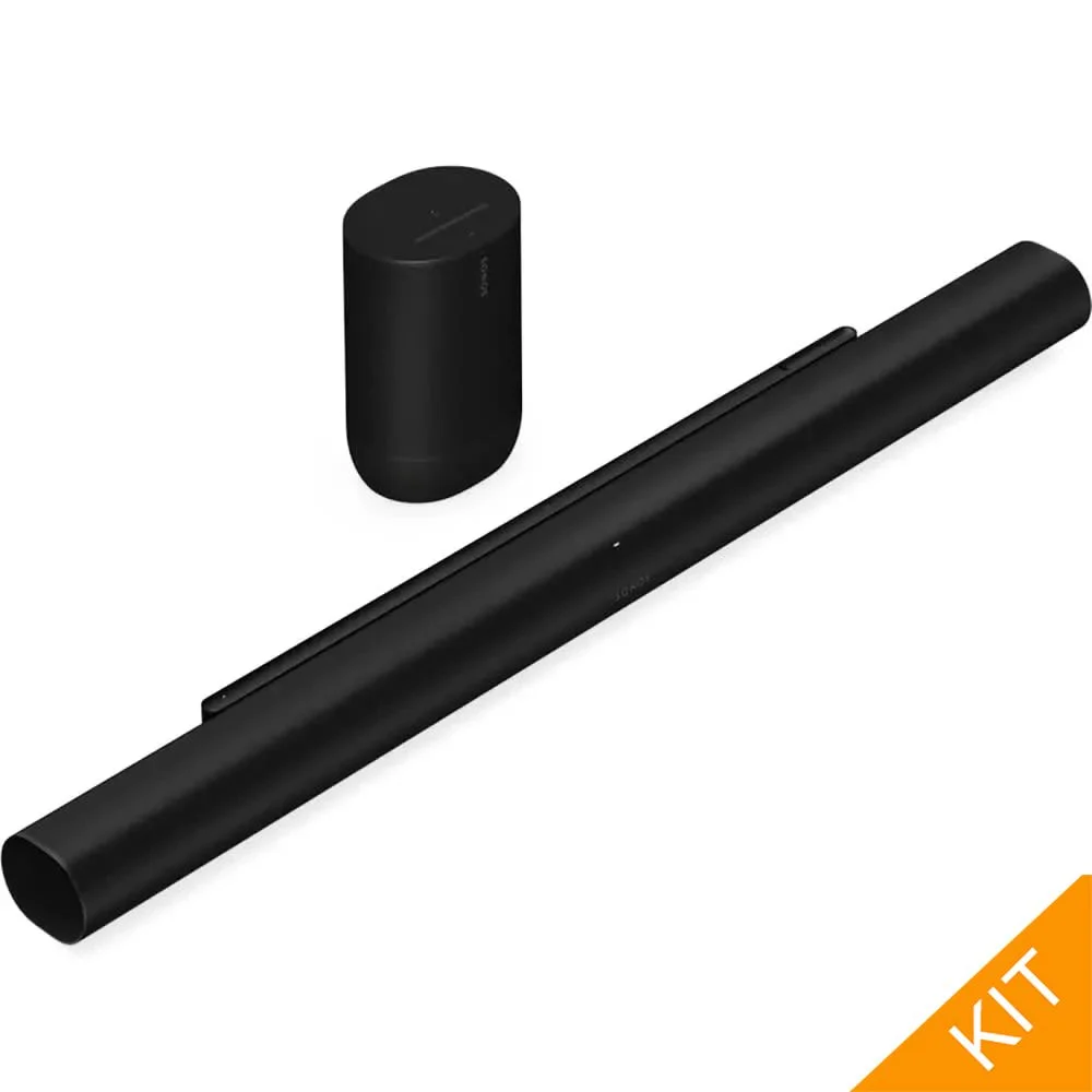 Sonos pakke for to rom med Arc Ultra i sort