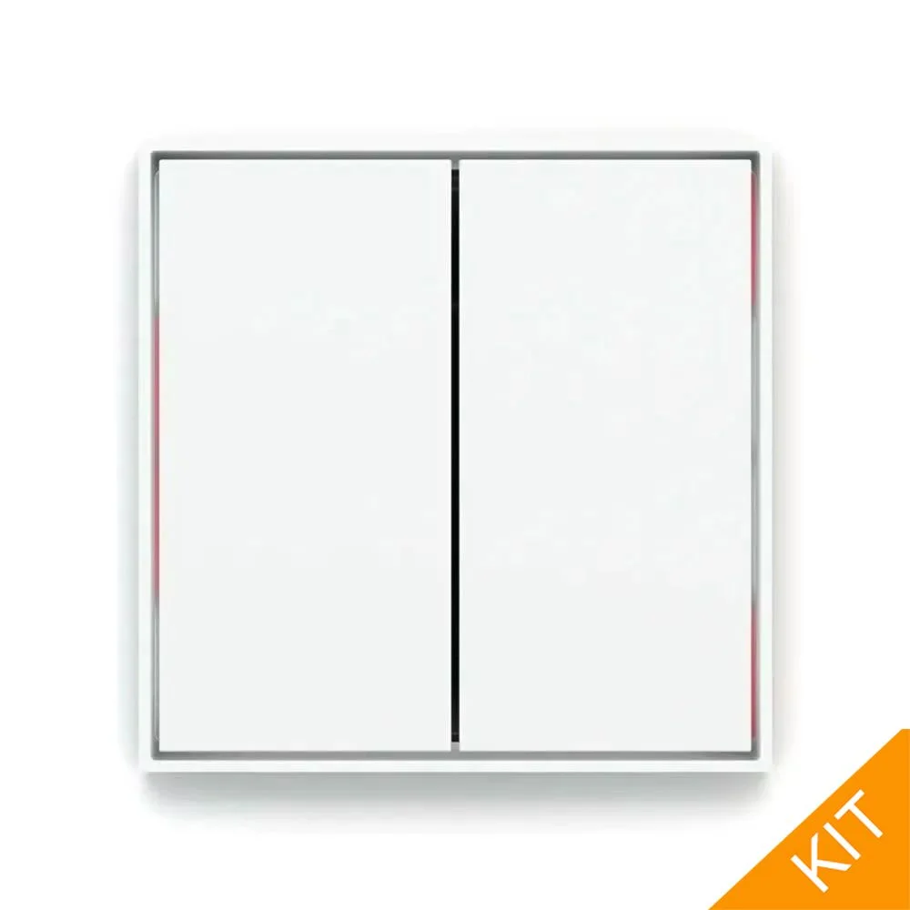 Ekinex ED2-RW, FFseries, hvit, 2 x vertikal rockers, FORM