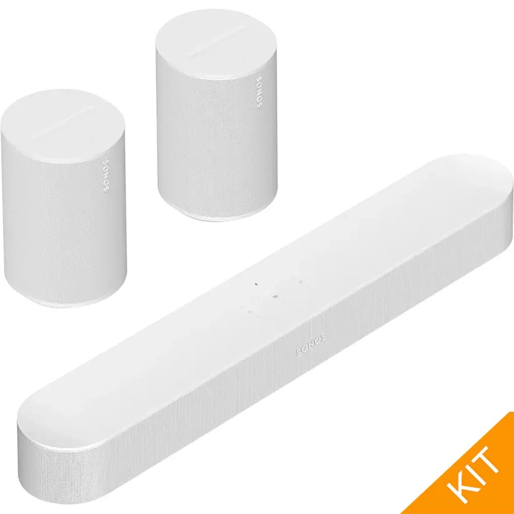 Surroundpakke med Beam i hvit