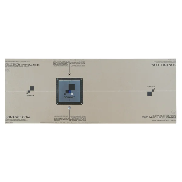 THINLINE 5/8" SQUARE GYPSUM MOUNTING PLATFORM
