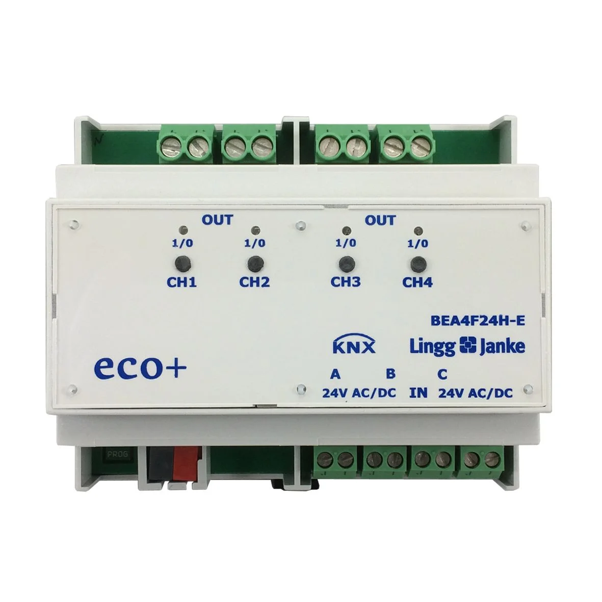 BEA4F24H-SEC, KNX Secure binary input / binary output 4 fold