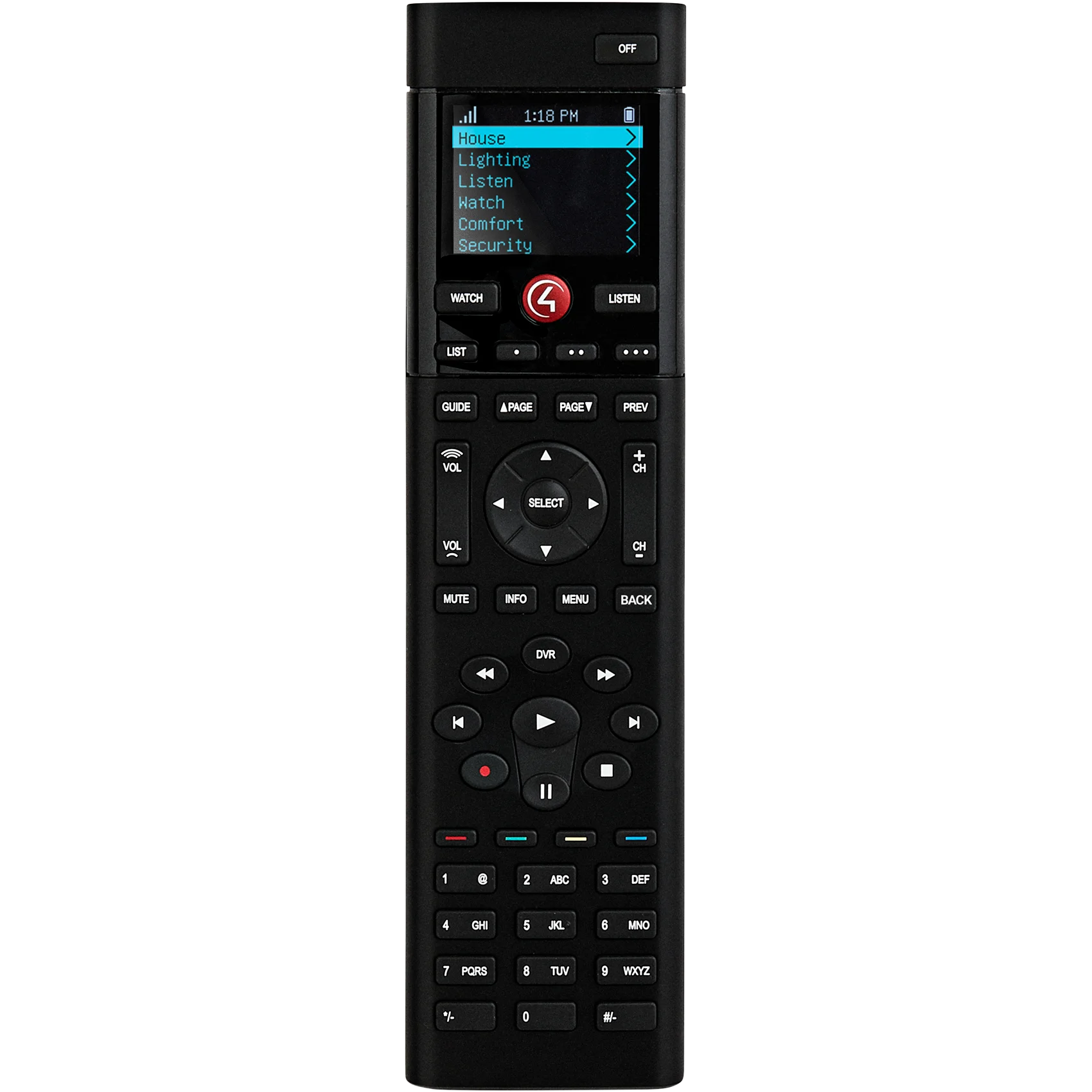 C4-SR260B-Z-B, System remote