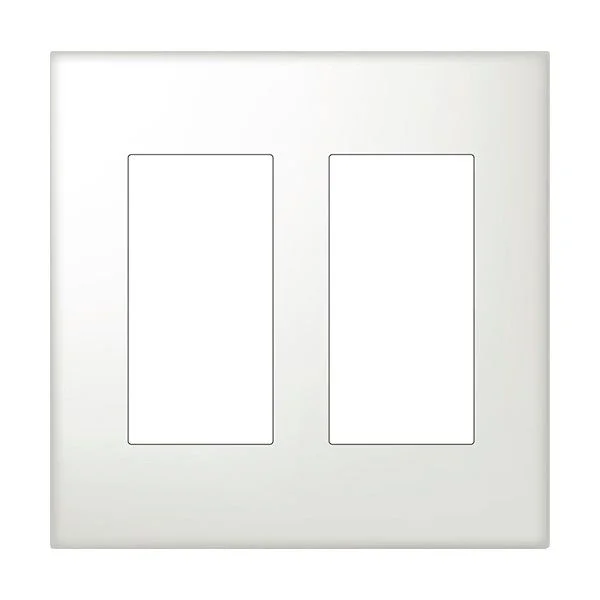 SWP-2-hvit, Skrueløs frontpalte, 2 gang, 1stk.