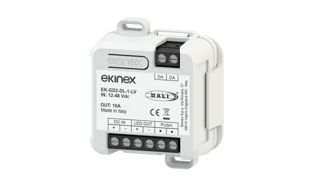 EK-GD2-DL-1-LV, DALI Dimmer 12/48 Vdc 1-channel