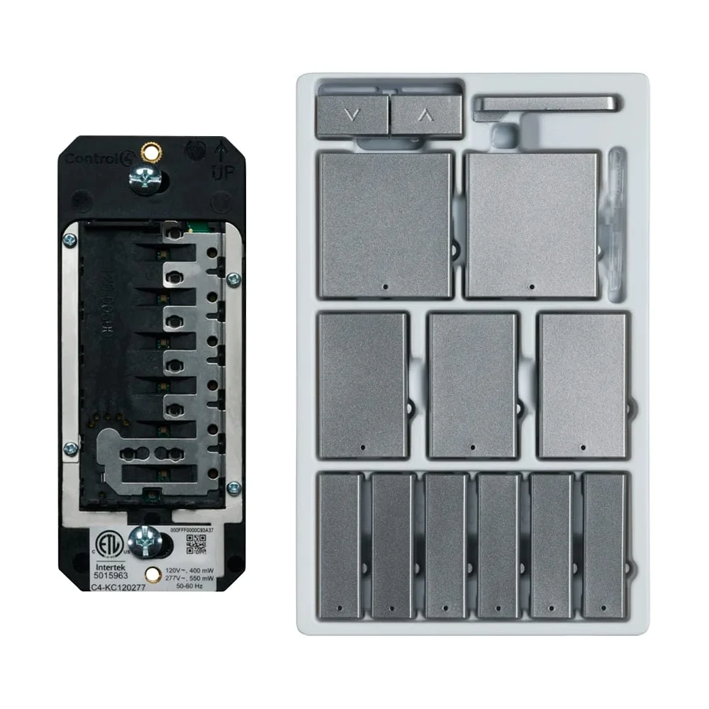 C4-KC240-C-AU, Configurable Keypad, Contemporary Aluminum