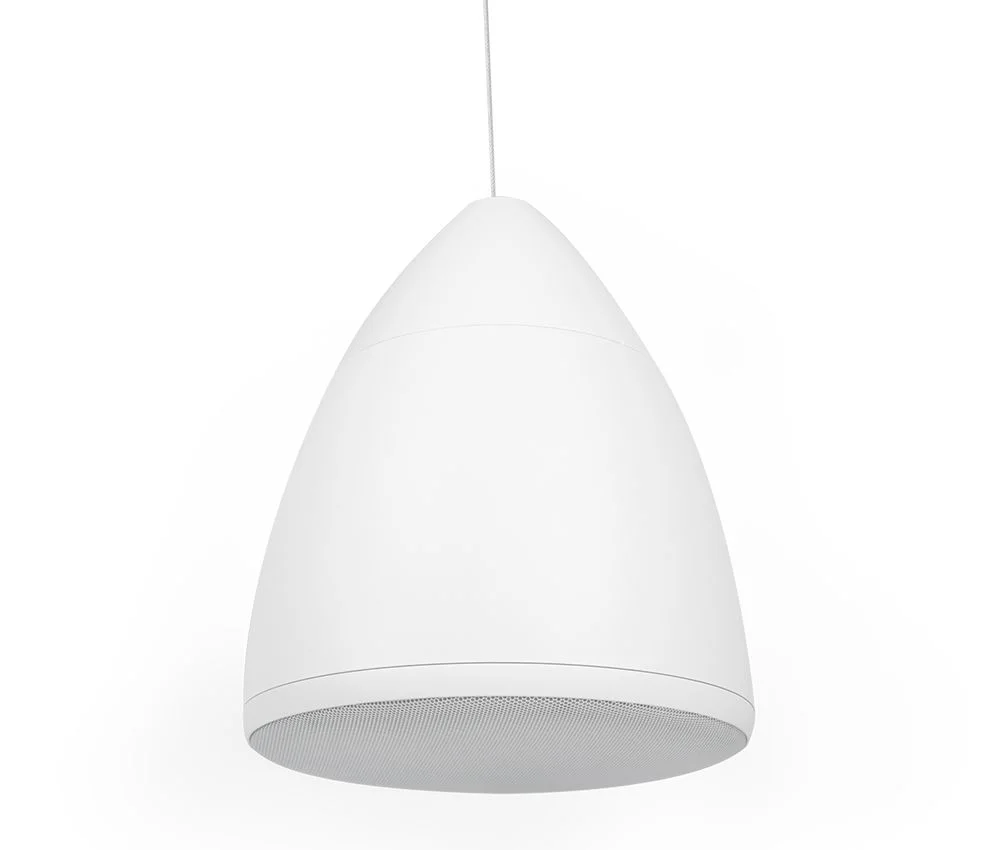 ECS-800-PND6-WHT, 70/V Pendant w/ 4" Woofer & Gripple White