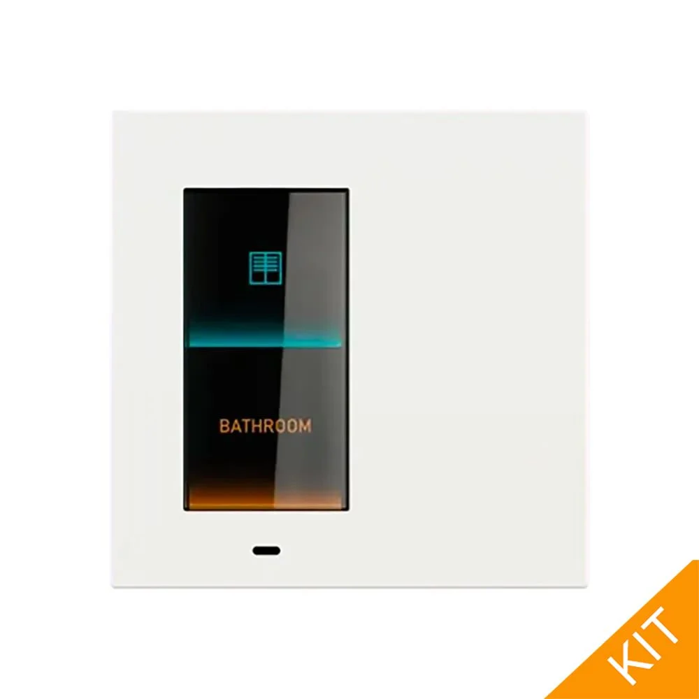 EK-EV2-TP, push display / termostat i Fenix NTM | White Malé