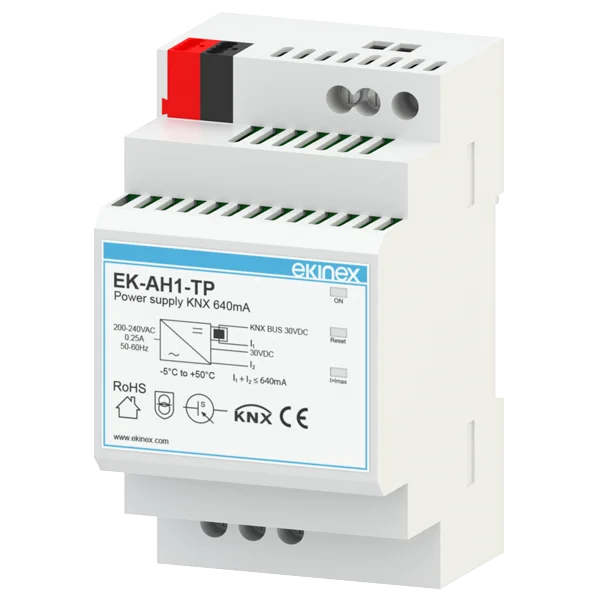 EK-AH1-TP, KNX Bus power supply with auxiliary output 30 VDC - 640 mA