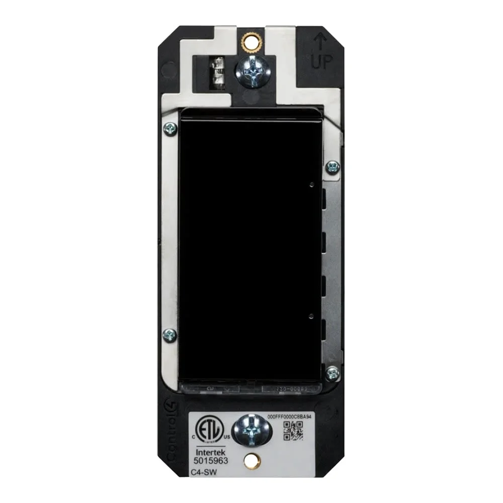 C4-SW240-C-BL, Switch, Contemporary, Black