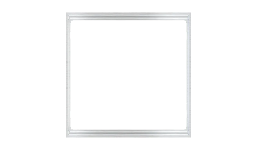 EK-FOQ-GAA, Square frame Form - Plastic | Ice White