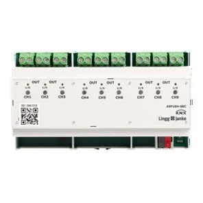 A9F16H-SEC, KNX Secure switching actuator 9f, manual opera