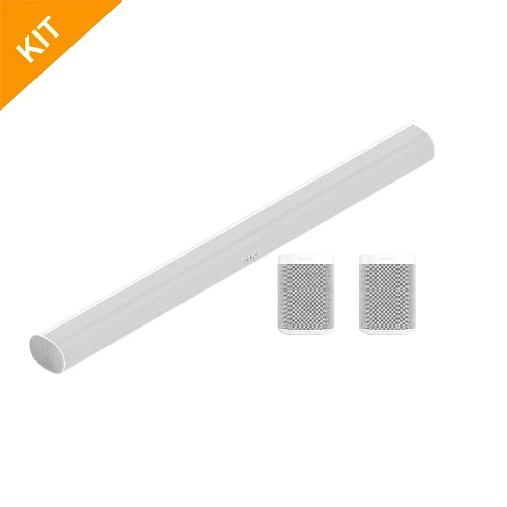 Ikke i bruk - Sonos ARC lydpakke i hvit