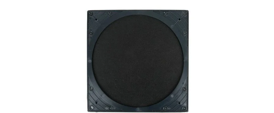 ES-ESS-GLXSQ-IC-6-B, Square In-Ceiling Grille Kit 6" Black