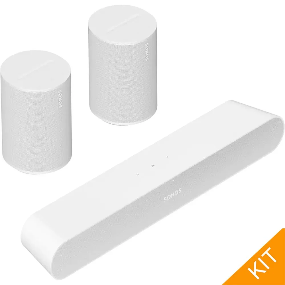 Surroundpakke med Ray i hvit