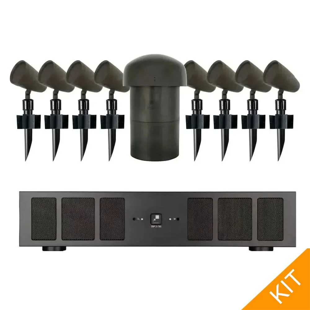 LS6T SAT/LS15T SUB - 8.1 SYSTEM W/ SONAMP DSP 2-750 MKIII