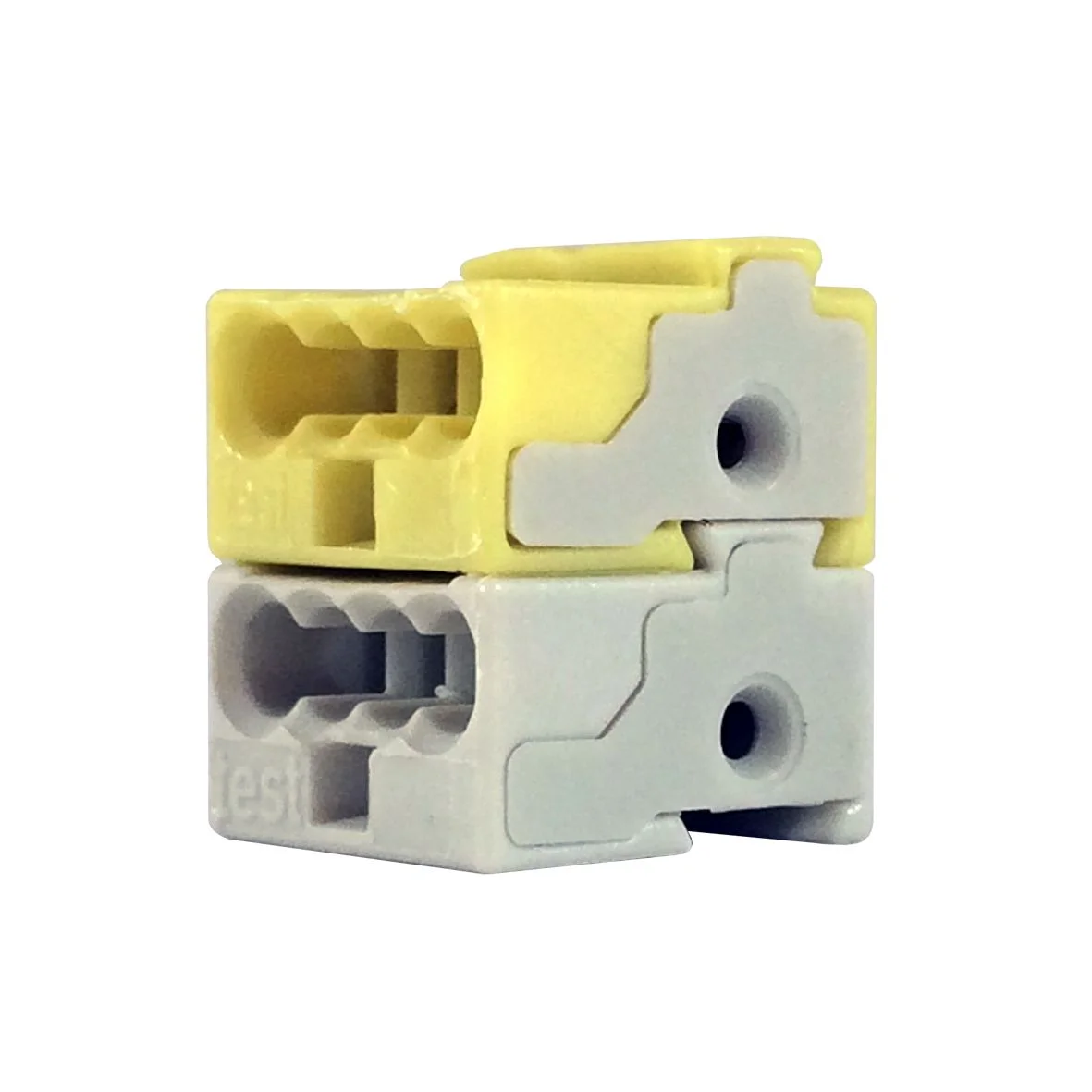 AK-2, KNX bus connector yellow/white (50 pcs.)