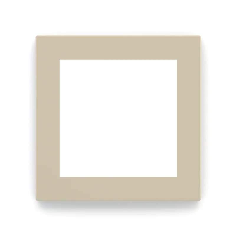 EK-DQS-FBL, Square plate DEEP in Fenix 60X60 - Beige Luxor
