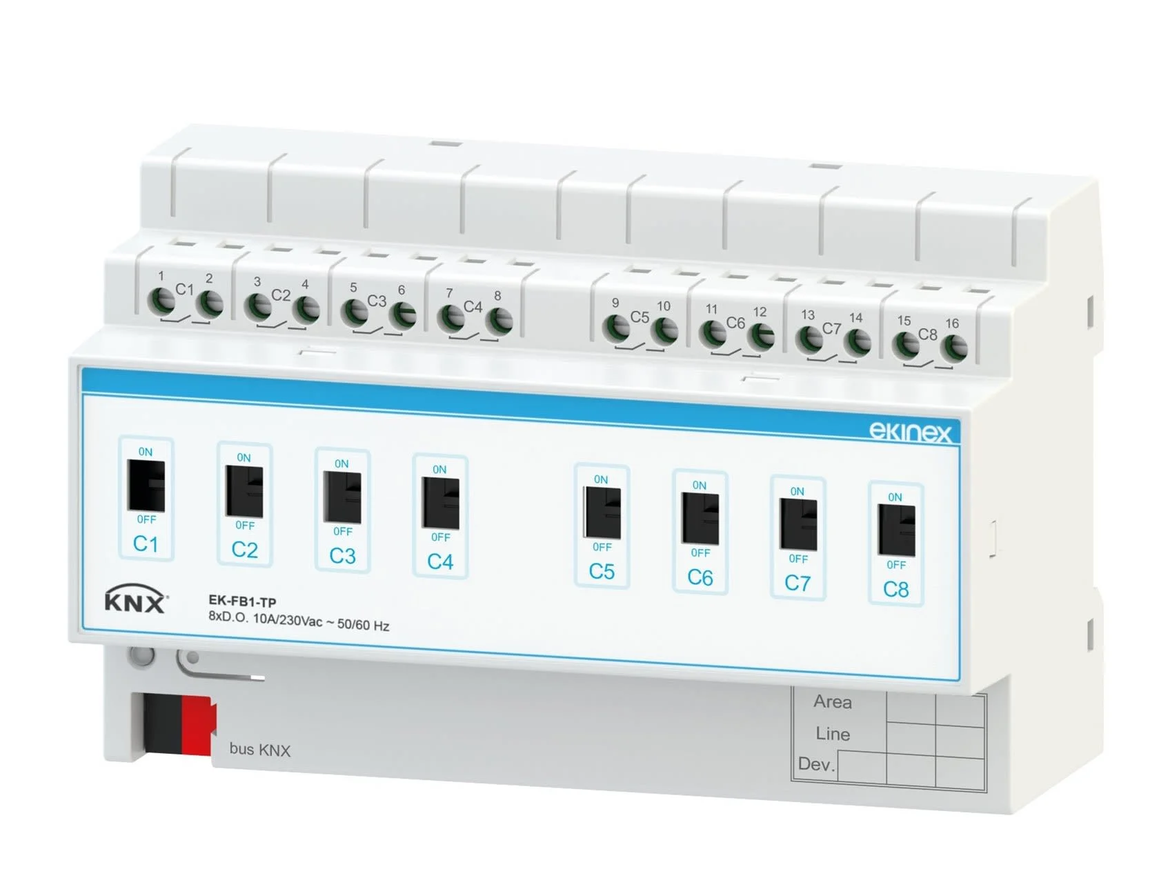 EK-FB1-TP, Binary output 8-fold