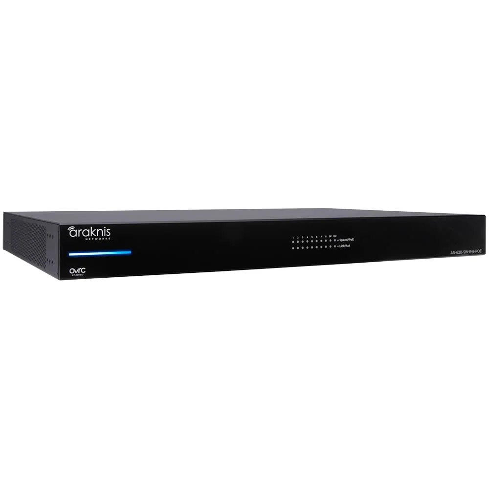 AN-620-SW-R-8-POE, L3 Managed Multi-Gigabit PoE++ Switch | 8