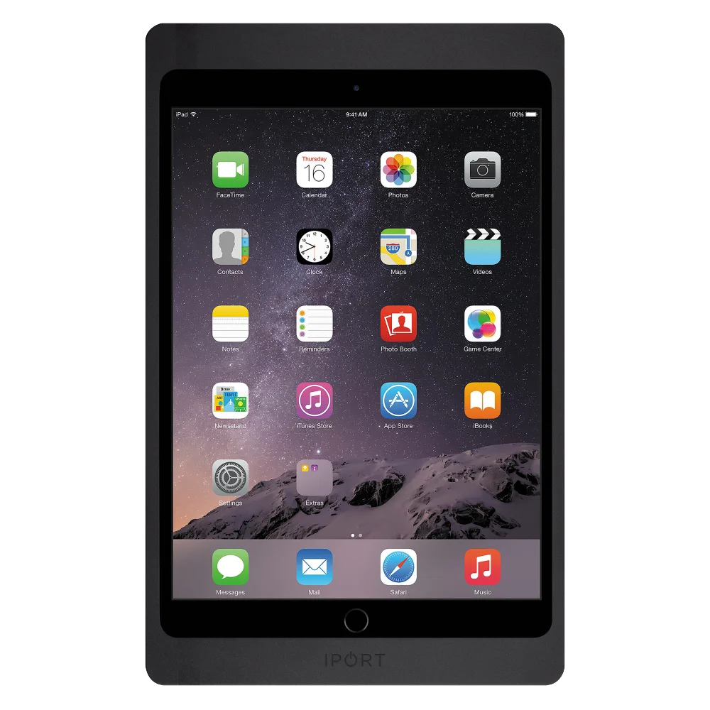 LUXE case til iPad 10.5" & iPad 7th gen. 10.2", sort