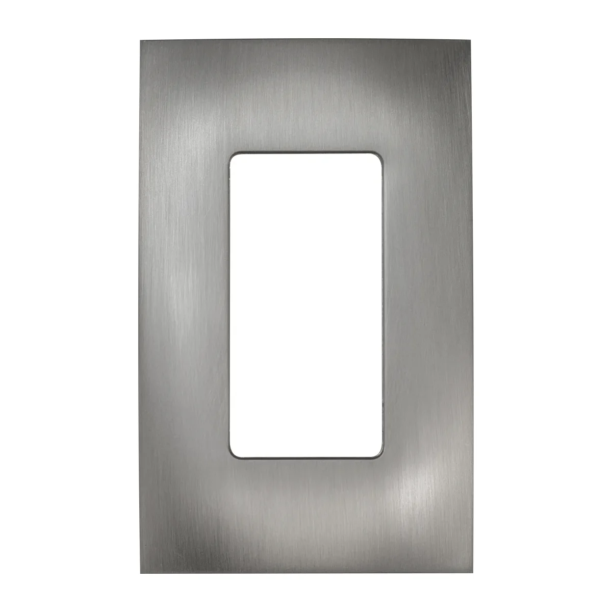 C4-FP1-MS, Faceplate - 1 Gang (Matte Stainless)