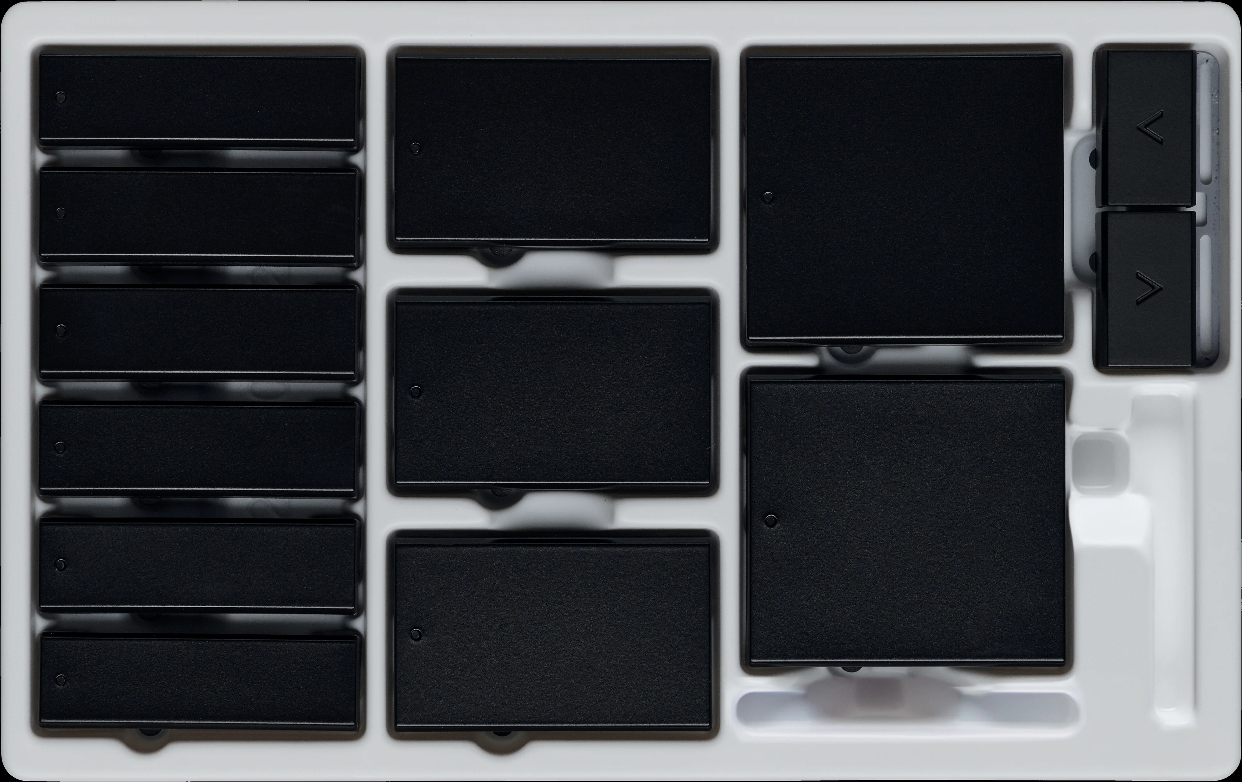 C4-CKSK-C-MB, Color Kit, Contemporary, Square Keypad midn