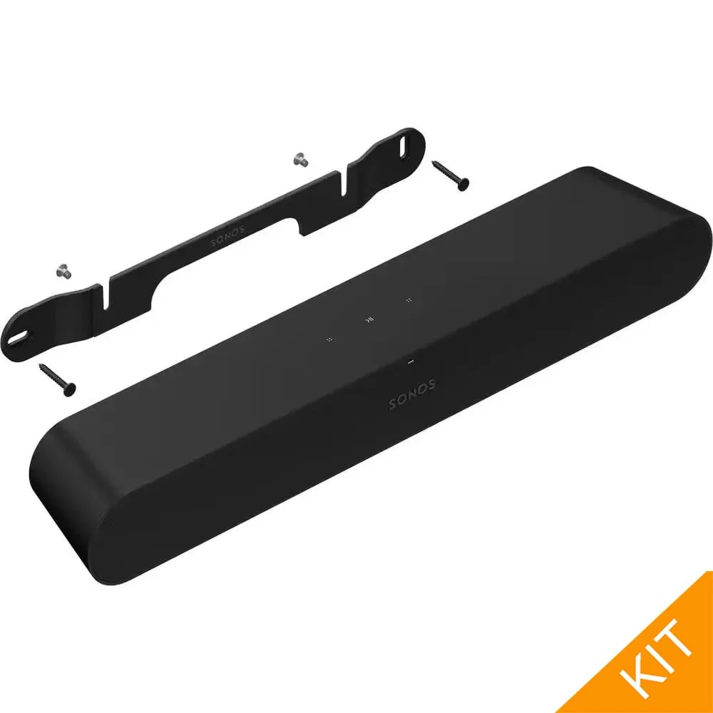 Sonos RAY vegg pakke i sort