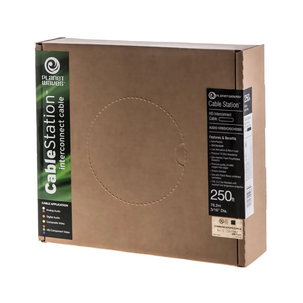 CXSCHD250, Single HD Coax - black