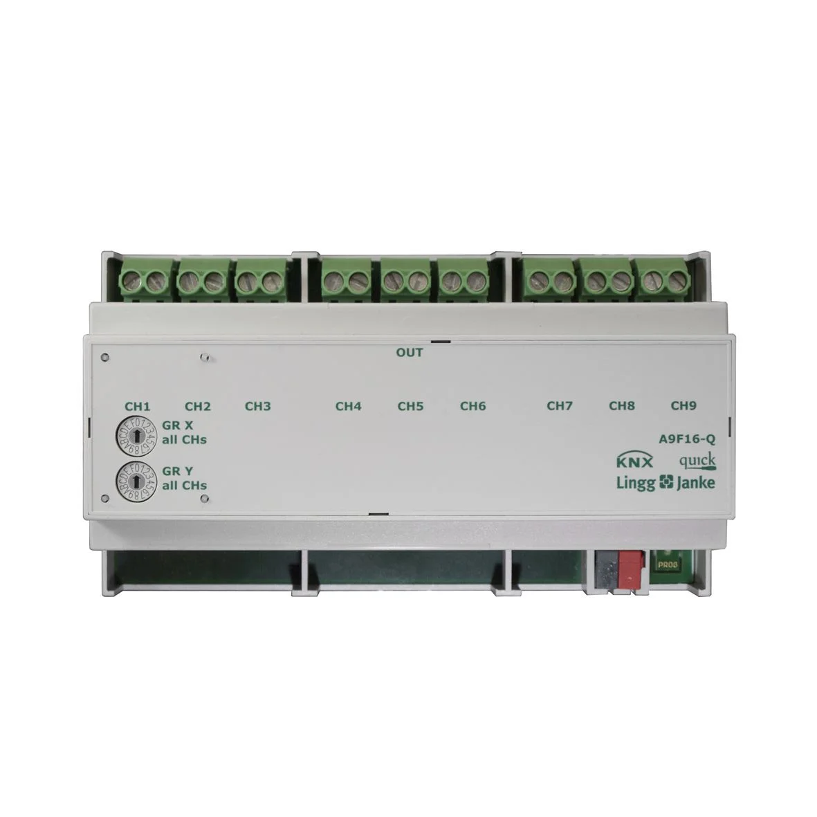 A9F16-Q, KNX quick Switching actuator 9 fold