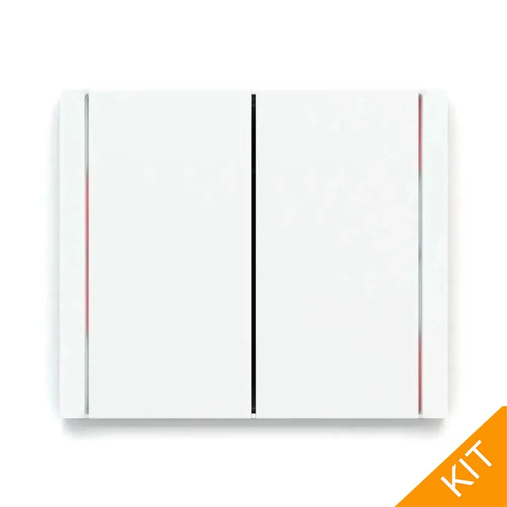 Ekinex ED2-RW, FFseries, hvit, 2 x horiso. rockers, FLANK