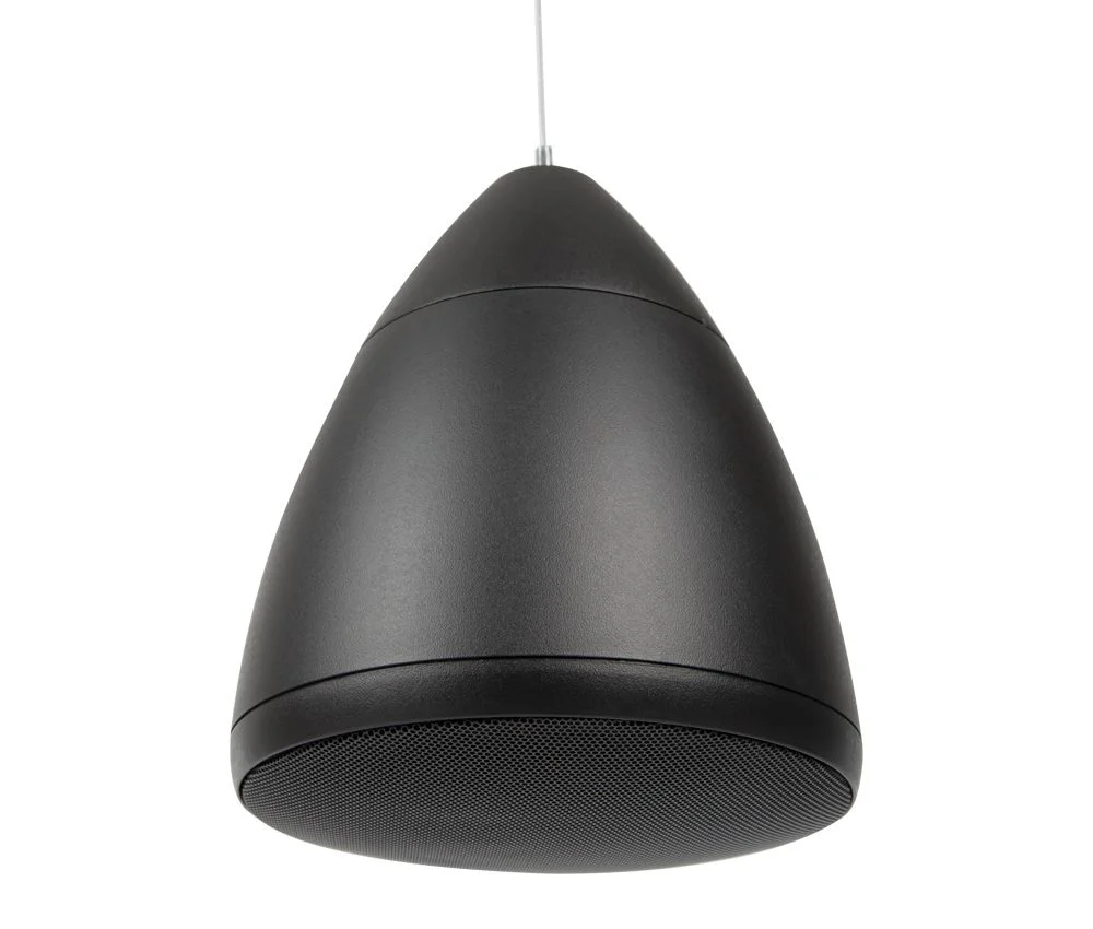 ECS-800-PND4-BLK, 70/V Pendant w/ 4" Woofer & Gripple Black